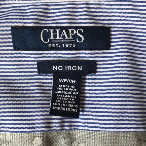 CHAPS no iron ladies button down floral shirt - Picture 2 of 8